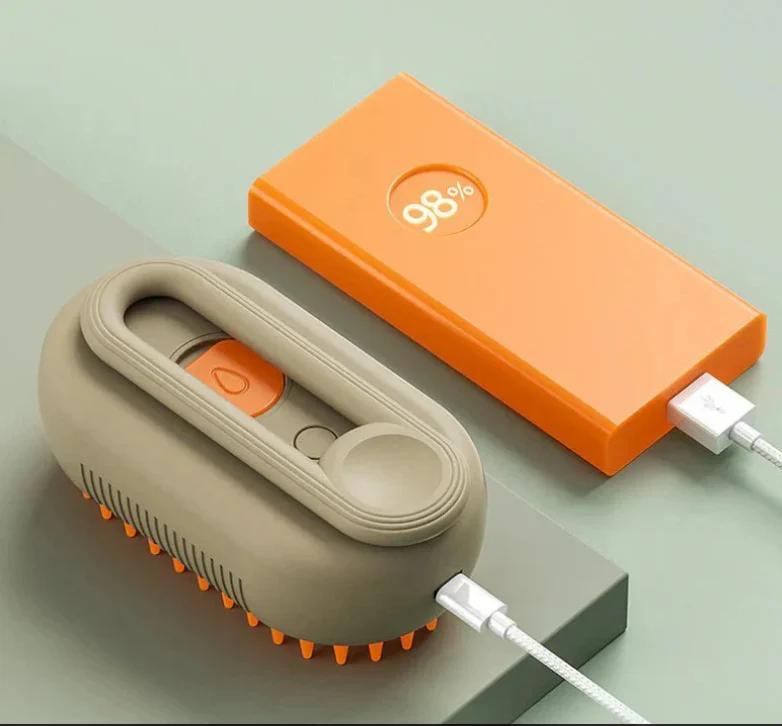 Cepillo a vapor para mascotas
